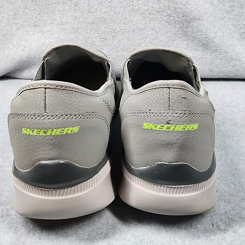 Skechers D'Lites Shoes Mens Size 13 Gray Slip On Memory Foam Casual Comfort - Picture 3 of 11